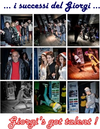 Giorgi's got talent 1^ edizione 2012-2013 - tutti i video e le notizie su Facebook !