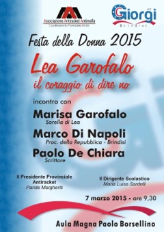 Incontro con Lea Garofalo 