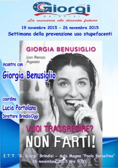 Incontro al Giorgi con Giorgia Benusiglio