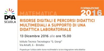 RISORSE DIGITALI E PERCORSI DIDATTICI MULTIMEDIALI A SUPPORTO DI UNA DIDATTICA LABORATORIALE