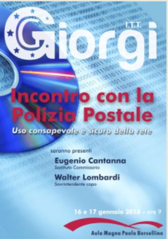 Incontro con la Polizia Postale  al Giorgi