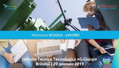 Alternanza scuola e lavoro - Snam