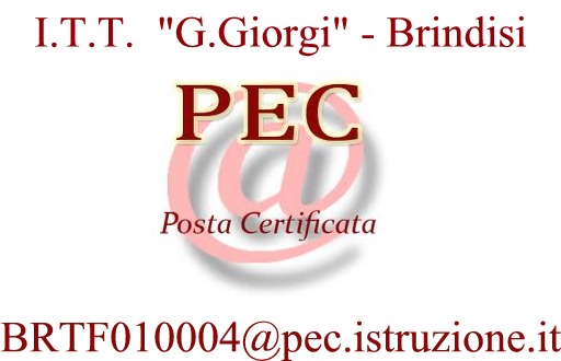 Posta certificata PEC dell' ITT Giorgi